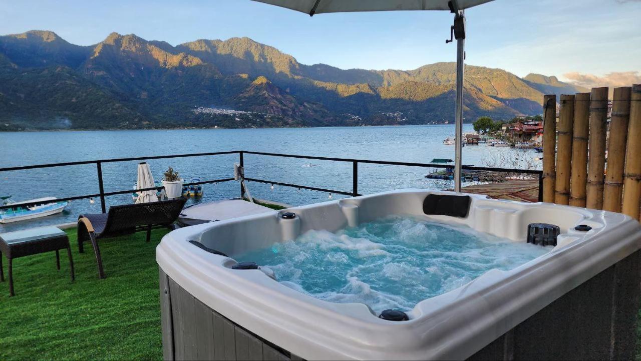 Appartamento Dubai By Luxury Atitlan San Pedro La Laguna Esterno foto